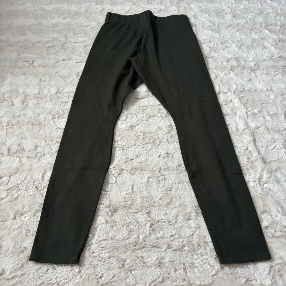 NWT Good American Women's Size 2 Green Pull On Essential Leggings - Picture 4 of 4